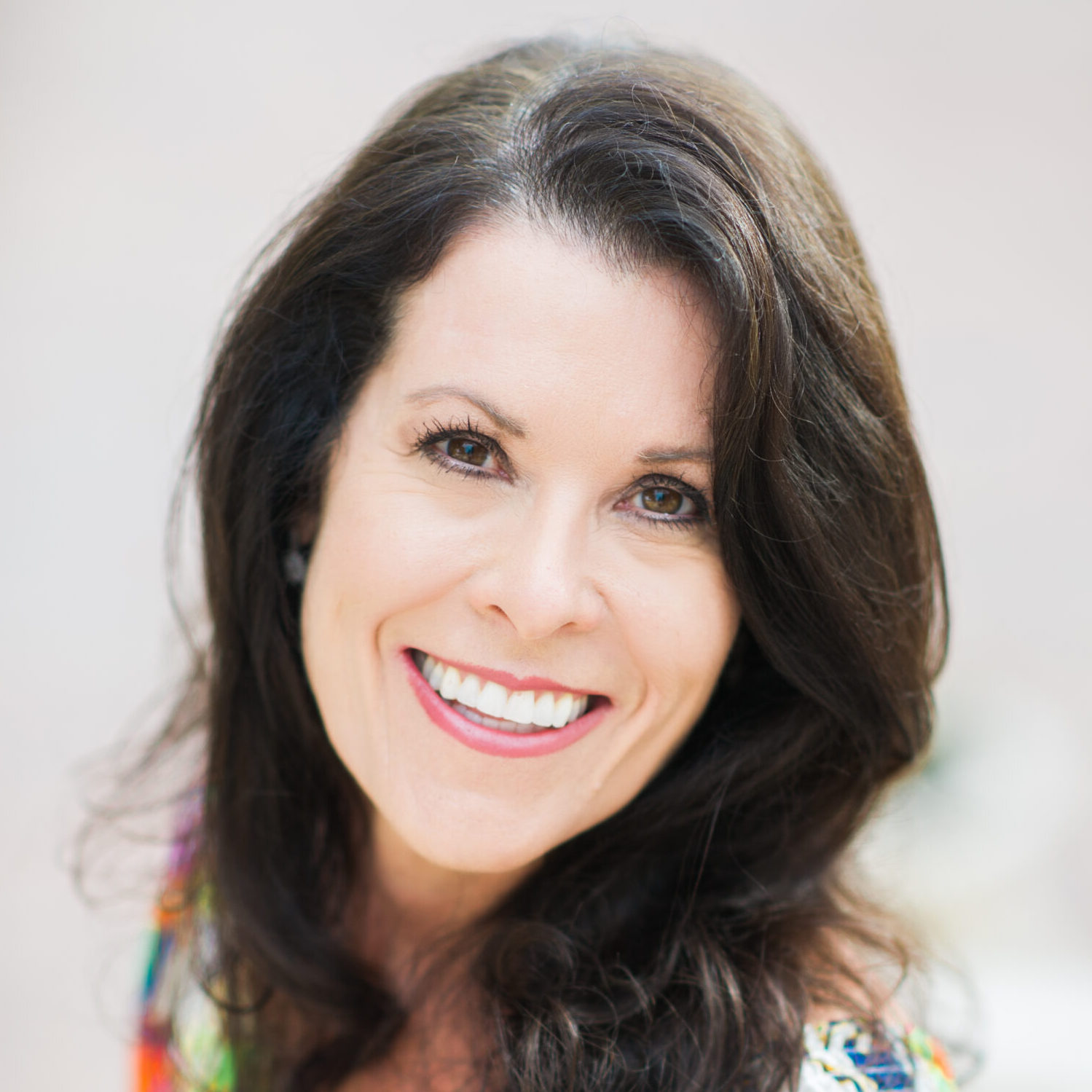 woman smiling