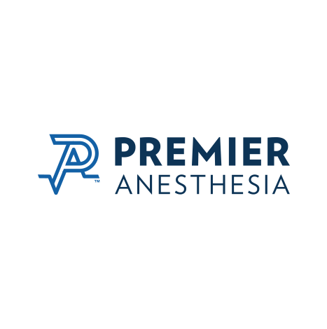 Premier Anesthesia logo. Press enter to read more.