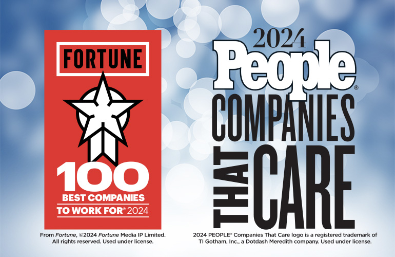 Fortune 100 Best Companies To Work For logo header mobile