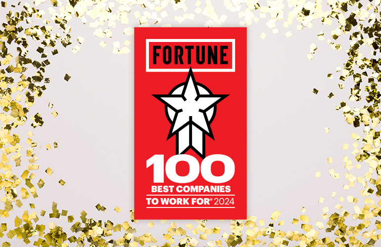 Fortune 100 Best Companies To Work For logo header mobile