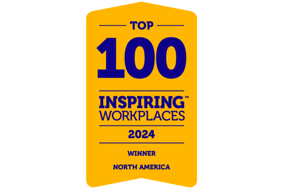 2024 Top 100 Inspiring Workplaces Logo