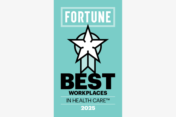 2025 Fortune Best Workplaces in Healthcare announcement thumbnail